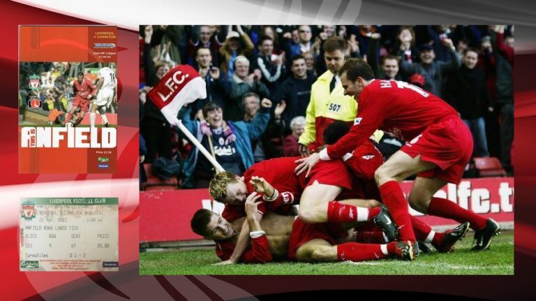 21/4/2003: Νίκη επί Charlton με ανατροπή στο τέλος