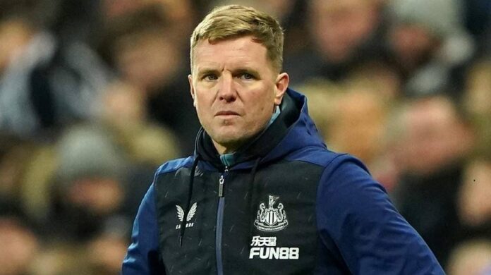 O Eddie Howe στο Anfield.