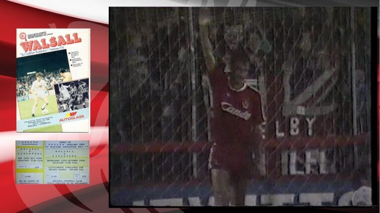 12/10/1988: Νίκη και πρόκριση επί Walsall με Ian Rush