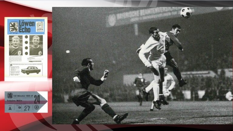 14/11/1967: Ανώδυνη ήττα και πρόκριση με 1860 Munchen