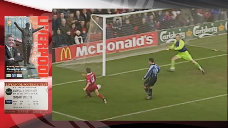 20/12/1997: Νίκη επί Coventry City με ρεκόρ James