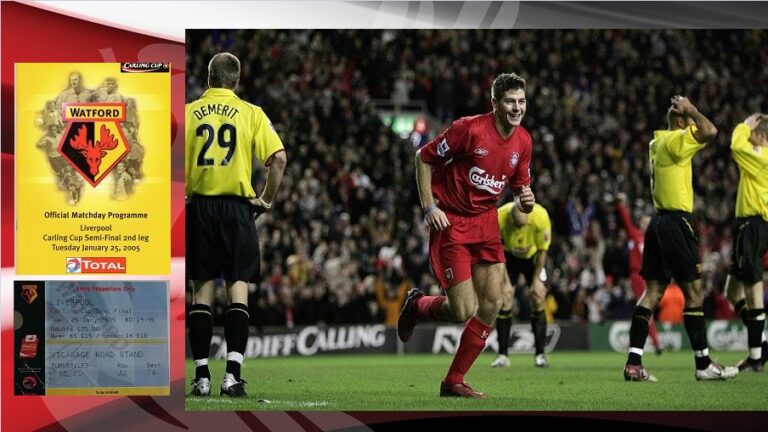 25/1/2005: Νίκη – πρόκριση επί Watford και ρεκόρ Biscan