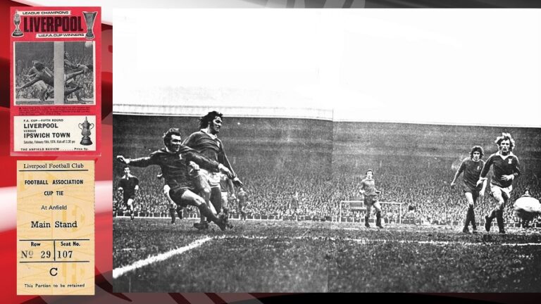 16/2/1974: Νίκη-πρόκριση επί Ipswich Town