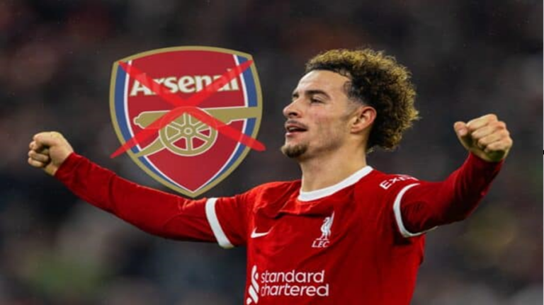“Ιστορίες” των ΜΜΕ ότι είναι οπαδός της Arsenal o Curtis Jones