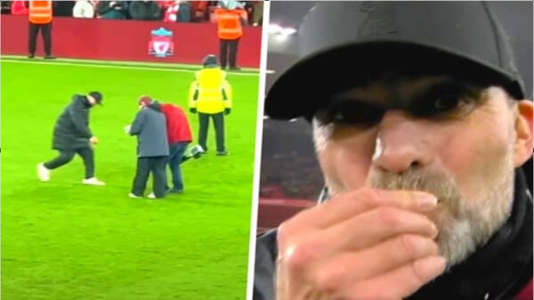Ευχαρίστησε τον cameraman ο Κlopp, ο οποίος βρήκε την βέρα του!