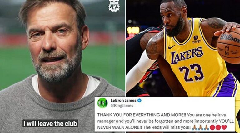 Το “ευχαριστώ” του LeBron James στον Jurgen Klopp