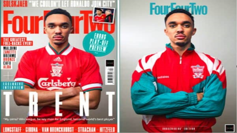 Με εμφάνιση ρετρό της Liverpool ο Trent στη συνέντευξη του FourFourTwo