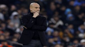 Στωϊκός επιχείρησε να εμφανιστεί ο Pep Guardiola μετά τη νέα ήττα της Manchester City.