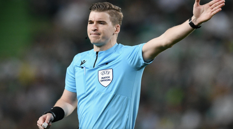 Ο Francois Letexier σφυρίζει με Real Madrid