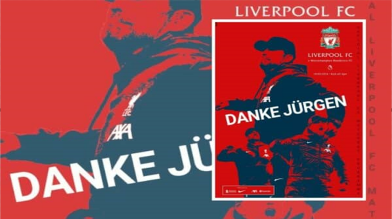 Special Match programme με Wolves αφιερωμένο στον Jurgen Klopp