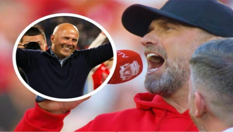 Ο Jurgen Klopp σύνθεσε το πρώτο σύνθημα για τον Arne Slot