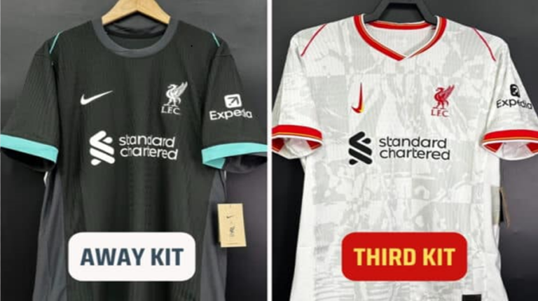 Νέες φωτογραφίες στο φως από away και 3η φανέλα της Liverpool 2024/25