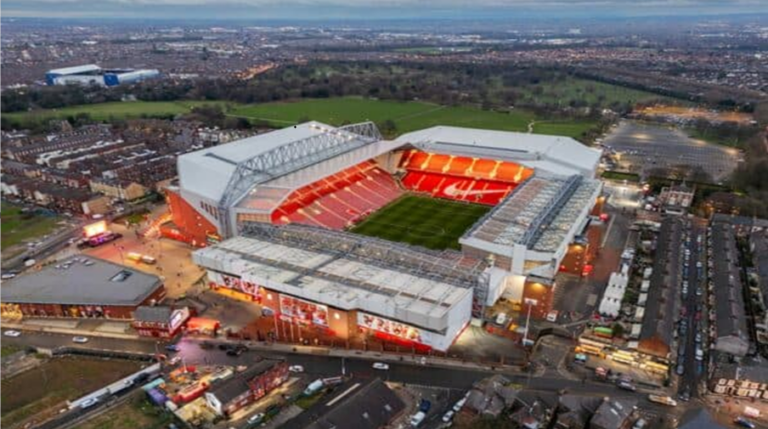 Τέταρτο μεγαλύτερο γήπεδο στην Premier League το Anfield