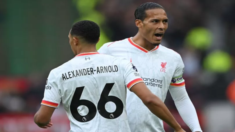 Like στην ανανέωση του Virgil με τους Reds από τον Trent