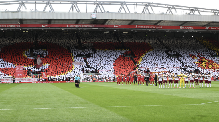 Το κορεό του Anfield στη μνήμη των θυμάτων του Hillsborough