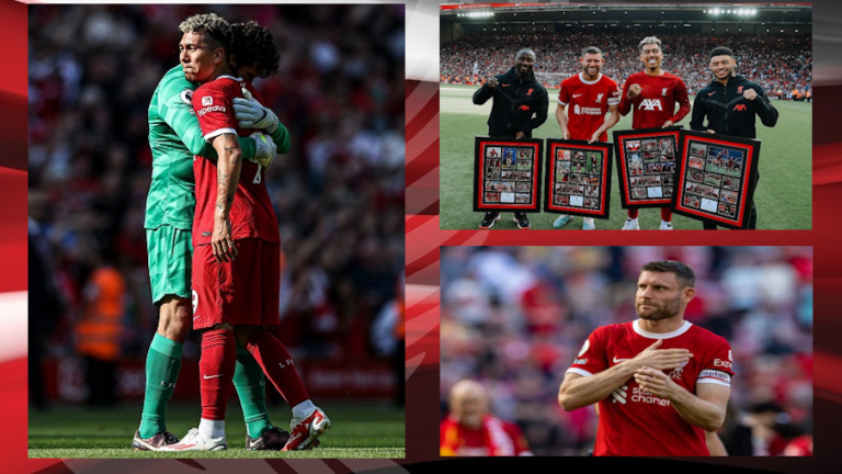 20/5/2023: «Αντίο» των Firmino και Milner στο Anfield