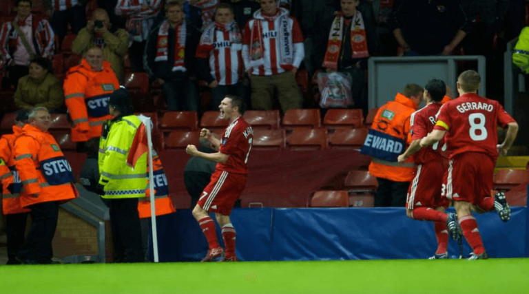 Οι προηγούμενες νίκες επί της PSV στο Anfield 