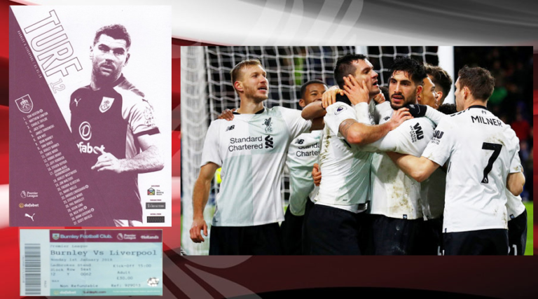 1/1/2018: Ήρωας Klavan στο Turf Moor