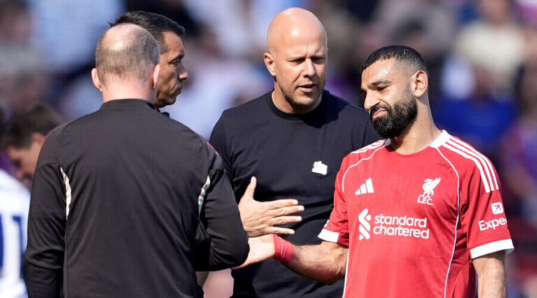 Slot για τραυματισμό Salah: «Είναι η ιστορία της σεζόν μας»